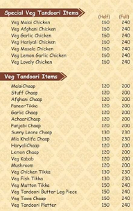 Malai Chaap & Co. menu 2