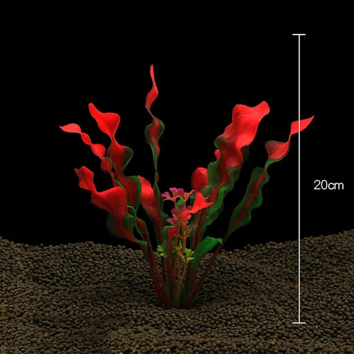 Artificial Aquarium Plants Decoration Fish Tank Water Plant Grass Ornament Plastic Underwater Aquatic Water Weeds Viewin