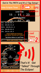  Solar Eclipse Timer- 스크린샷 미리보기 이미지  