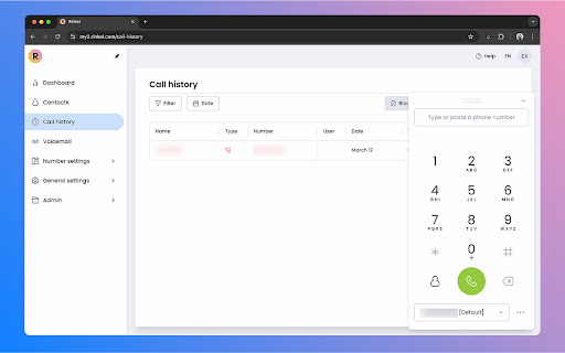 Rinkel Webphone