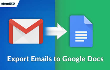 Export Emails to Docs small promo image