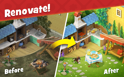 Gardenscapes Mod Apk 4.5.2 (Unlimited Money + Infinity  Stars) 3