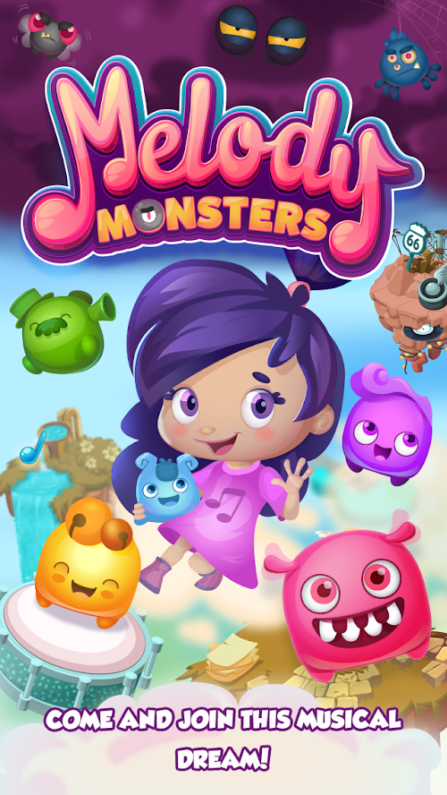 Android application Melody Monsters screenshort