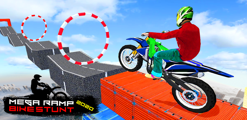 Mega Ramp Bike Impossible Stunt Race