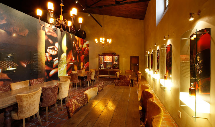 The Van Ryn’s tasting room.