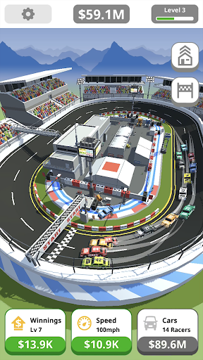 Screenshot Idle Tap Racing: Tycoon Game