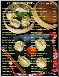 Chinese Street menu 1