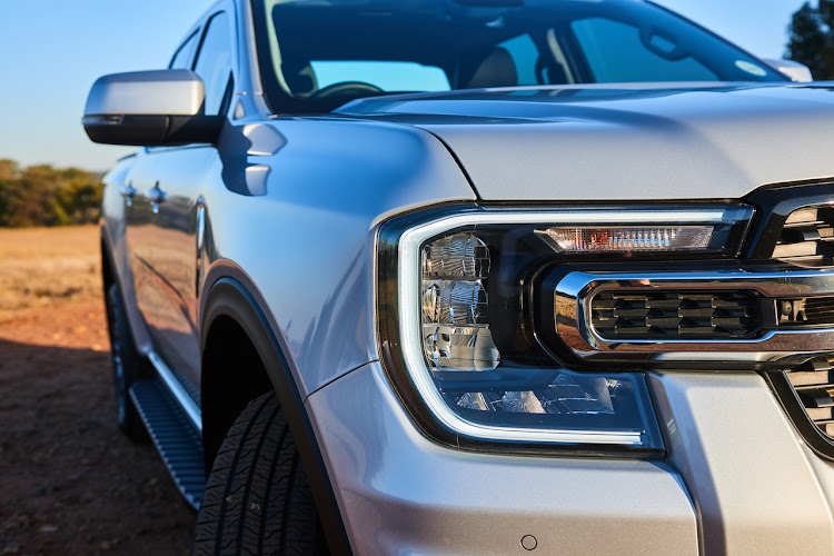 C-clamp headlights sport a distinctive look.