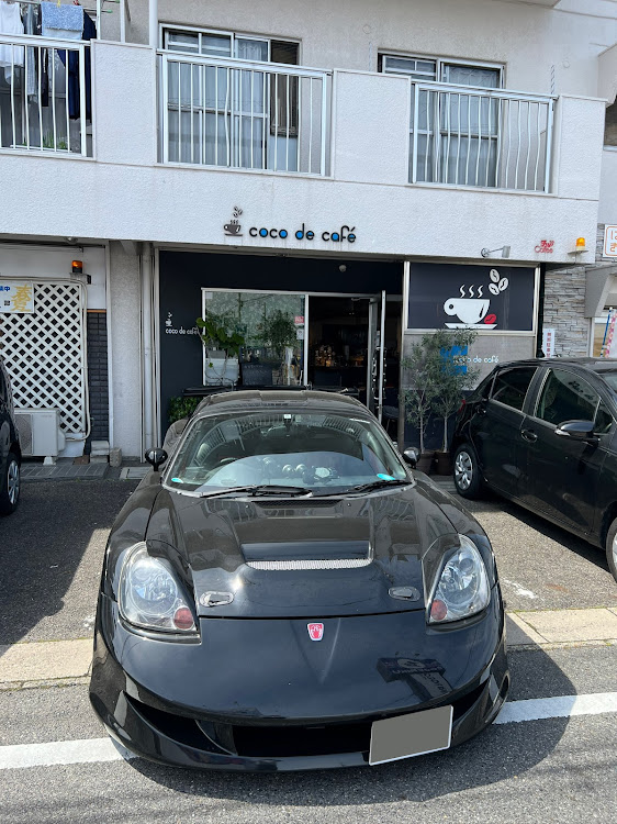 MR-Sのオープンカーのある生活・いちごパフェ🍓・TOYOTAMR-S・アイスコーヒーが美味しい (@・ω・)b・ダルメシアンに関するカスタム事例の投稿画像1枚目