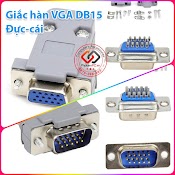 Đầu Hàn Vga Db15 Đực, Cái, Thay Thế Đầu Cáp Vga. Hàn Cáp Com Db15 Máy Công Nghiệp, Cáp Âm Thanh, Db15 Ra Xlr, Rca, Av