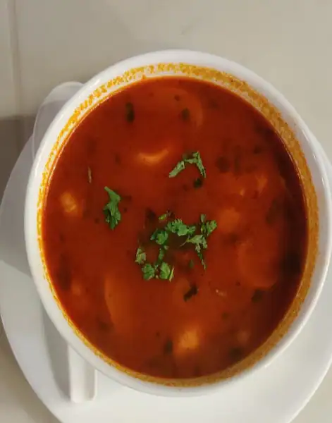 Prawns Tom Yum Spicy Thai Soup