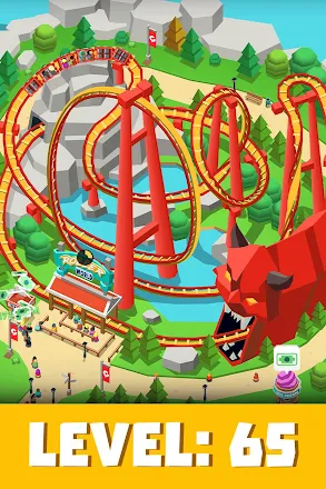 تحميل لعبة Idle Theme Park Tycoon مهكرة للكمبيوتر 