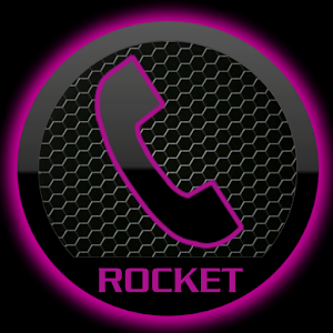 Theme Space Pink RocketDial