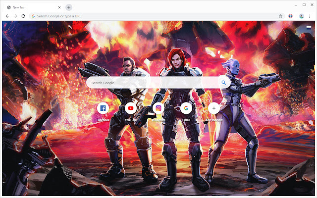 Mass Effect Wallpapers New Tab