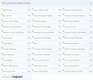 Kaati Zone Rolls & Wraps menu 3