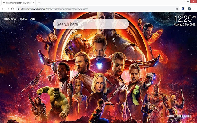 アベンジャーズendgame Hdの壁紙新しいタブ