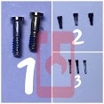 Ốc Đít Đuôi Đáy Điện Thoại Táo 1 Con Ốc