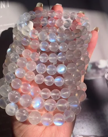 Natural Blue Moonstone Bracelet for - 0
