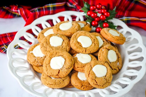 Gingerbread Thumbprints