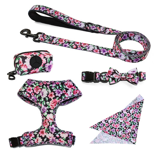 Title 16, Universal chest and back type pet leash vest, d...