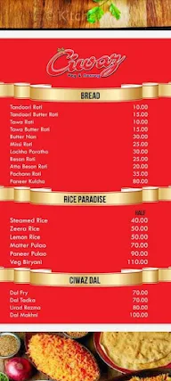 Ciwaz Veg And Non Veg menu 1