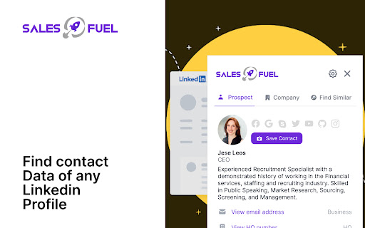 Sales Fuel – Access B2B Contact Information