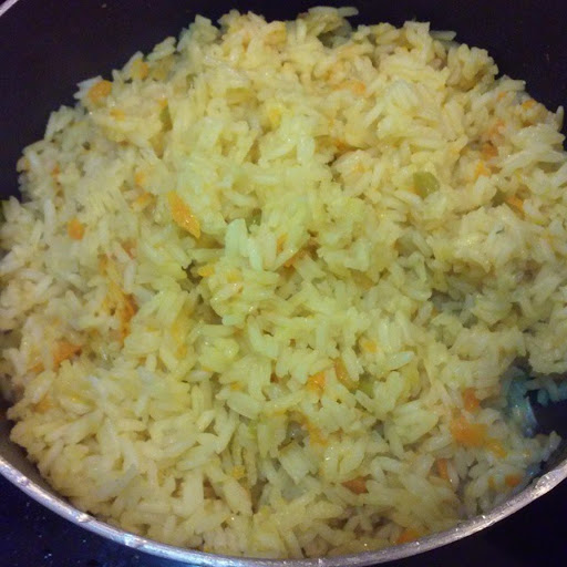 From Instagram: Salvadorean Carrot Rice https://instagram.com/p/1ywTwCrSpP/