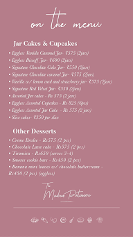 The Madras Patissiere menu 5