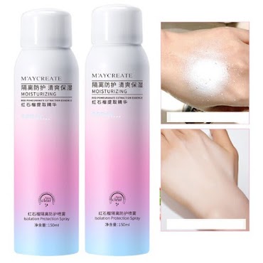 Kem Chống Nắng Xịt Body Trắng Da Chính Hãng Maycreate, Chai Xịt Chống Nắng Trắng Da Hàng Nội Địa Trung 150Ml