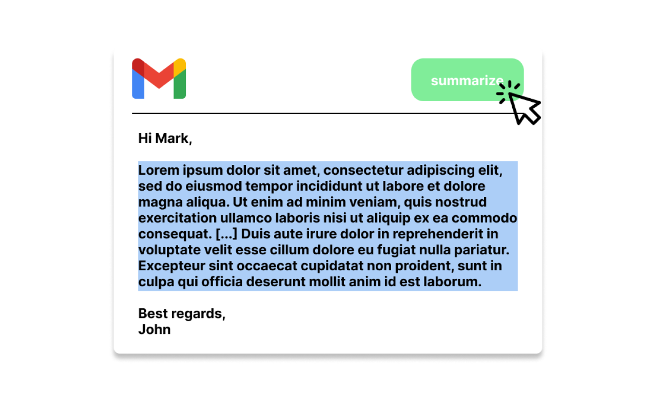 summarize.me — Gmail Summarizer Preview image 3