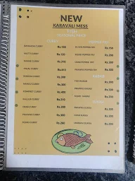 New Karavali Mess menu 4