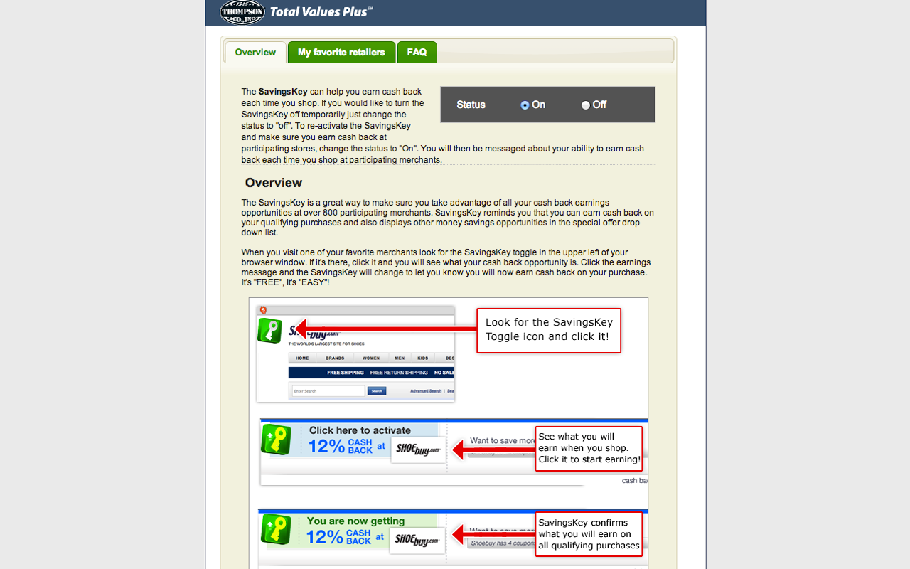 Total Values Plus SavingsKey Preview image 0