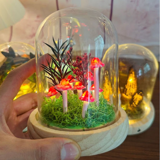 Title 2, Creatieve Kleine Paddestoel Nachtlamp DIY Maak ...