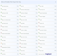 Foodies Point Veg & Non Veg menu 1