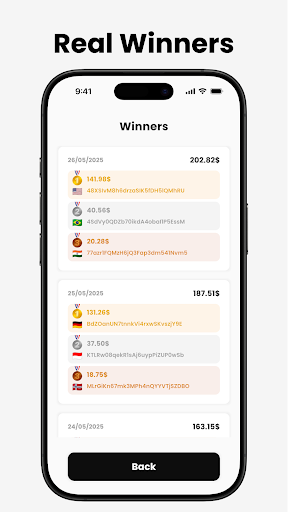 Screenshot Lotely: Daily Giveaways