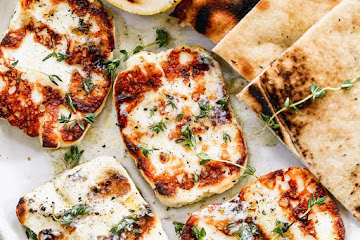 Grilled Halloumi Cheese