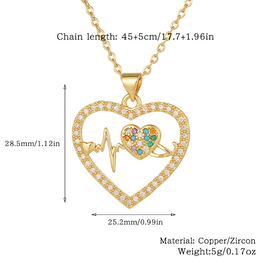 Title 26, Exquisite Fashion All-match Clavicle Chain Copp...