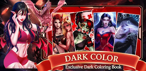 Dark, Horror Color by Number