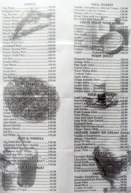 Dwarka Veg menu 1