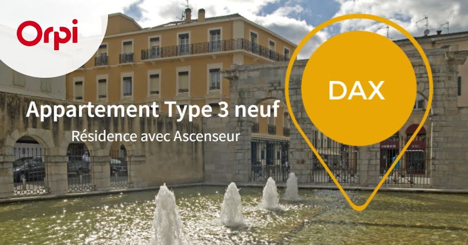 Vente appartement 3 pièces 56.49 m² à Dax (40100), 199 000 €