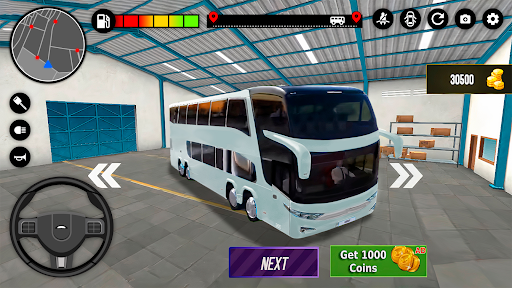 Bus Simulator: Coach Bus Game screenshot #4