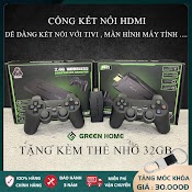 Máy Chơi Game Stick 4K Hdmi 3500 Game, Tay Cầm Không Dây - Máy Chơi Game 4 Nút, Tặng Kèm Thẻ Nhớ - Bảo Hành 2 Năm