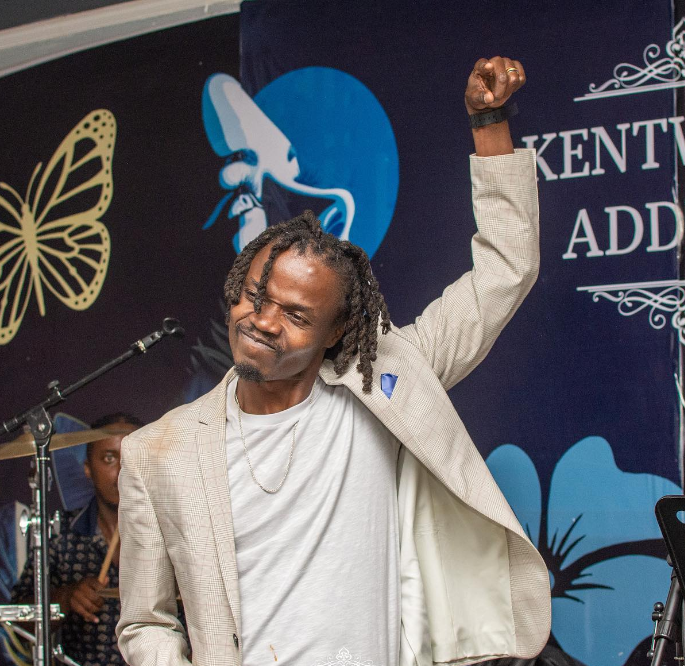 Juliani performing at his wedding party Image: courtesy