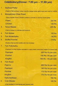 Vilasaam menu 5