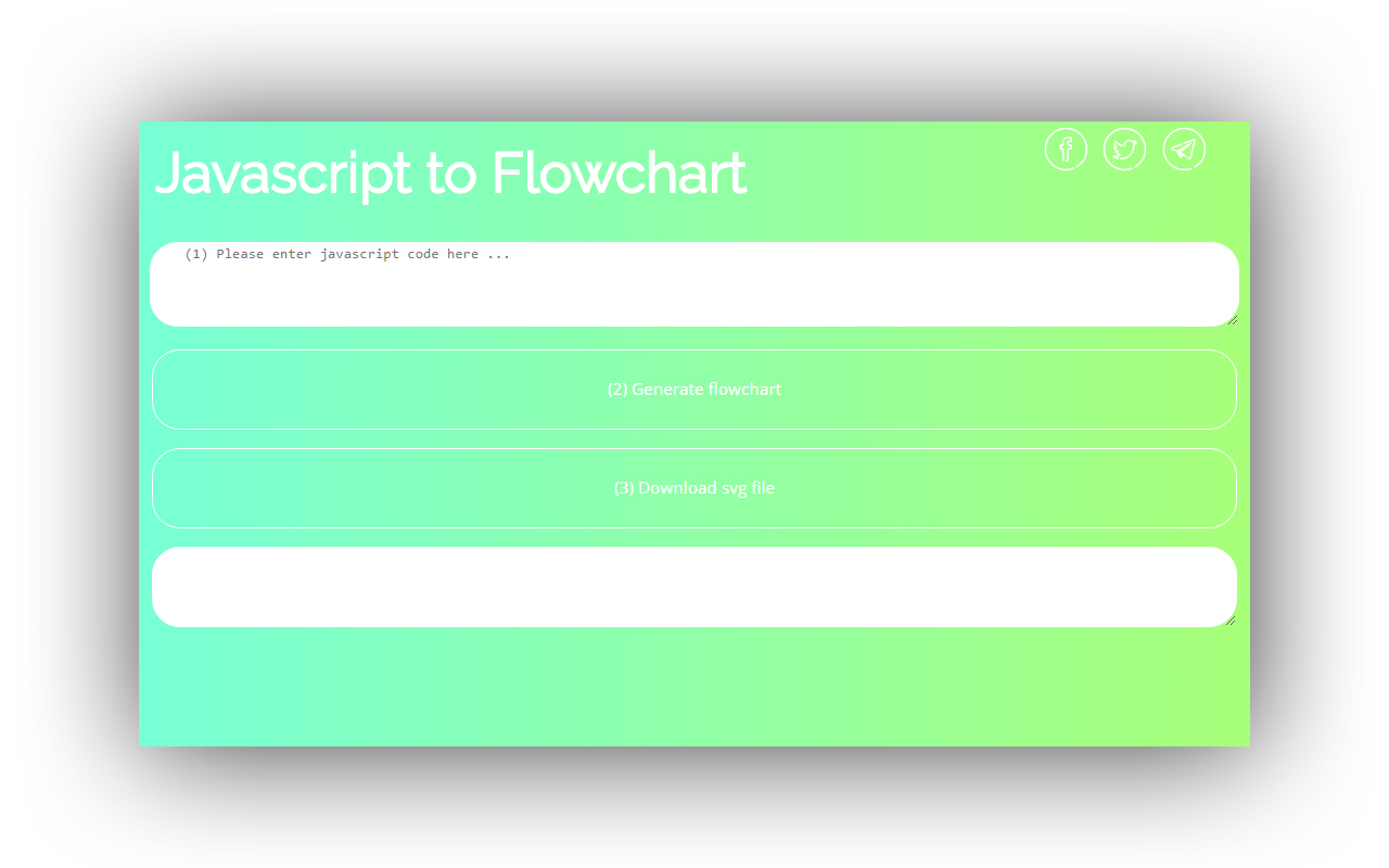 Javascript to Flowchart Preview image 0