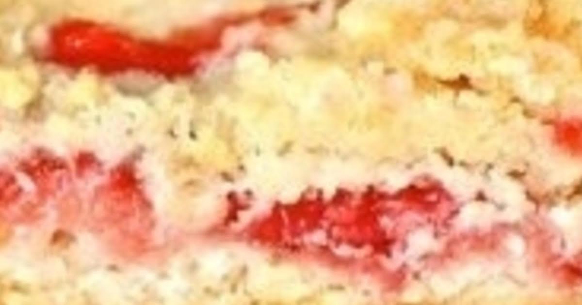 Strawberry Crumb Bars | Just A Pinch Recipes