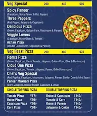 Roms Pizza menu 2