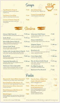 Pastovilla menu 2