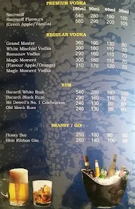 Hotel Trishna menu 4