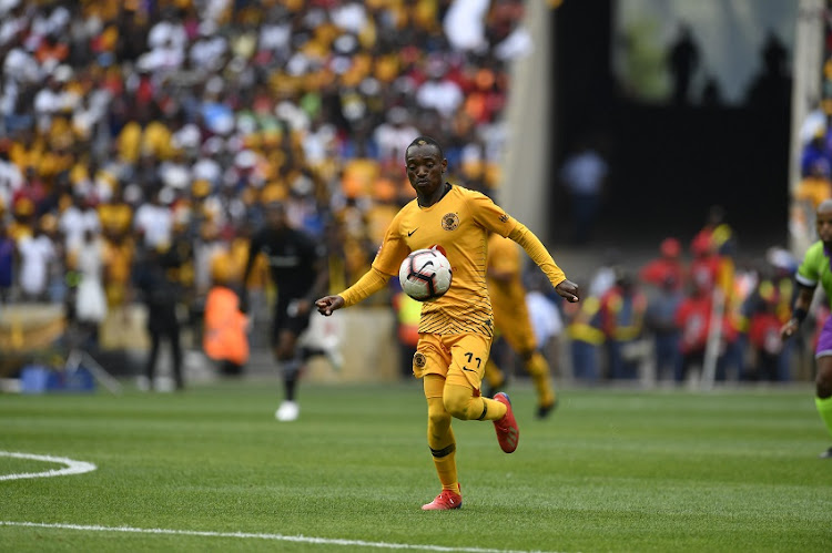 Khama Billiat of Kazier Chiefs during the Absa Premiership match between Orlando Pirates and Kazier Chiefs at FNB Stadium on February 09, 2019 in Johannesburg, South Africa.